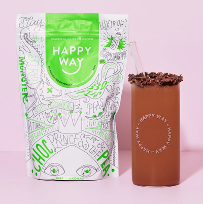 Happy Way Protein Powder - Vegan Chocolate