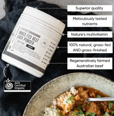 Grass-Fed Beef Liver Powder - Cell Squared
