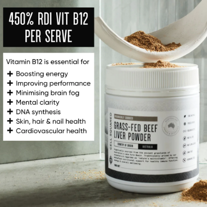 Grass-Fed Beef Liver Powder - Cell Squared